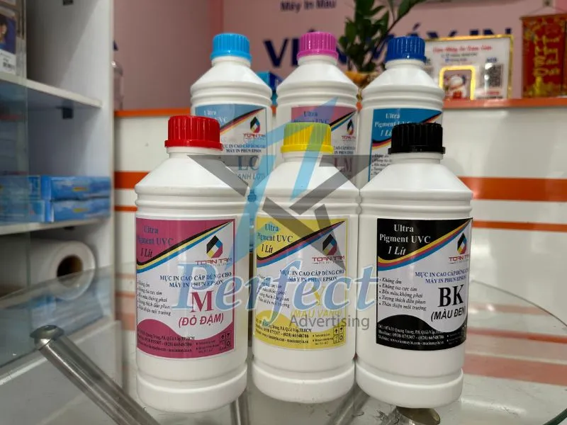 Các loại mực in UV phổ biến trên thị trường