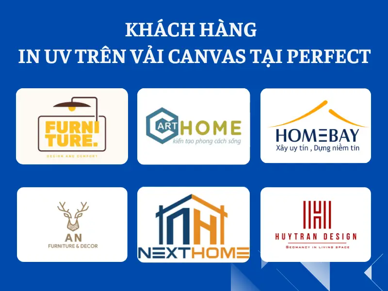 Khách hàng đã sử dụng dịch vụ in UV trên vải canvas tại Perfect