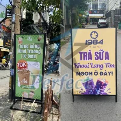 In Standee Sắt Chất Lượng, Giá Tốt, Giao Nhanh Tại TPHCM